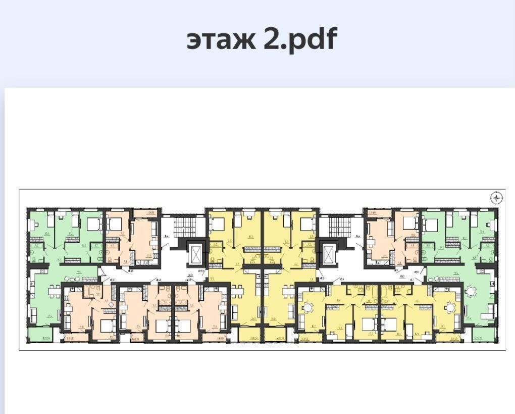 квартира г Калининград р-н Московский ЖК "Дома у сада" ул. Толстикова, стр. 3 фото 2