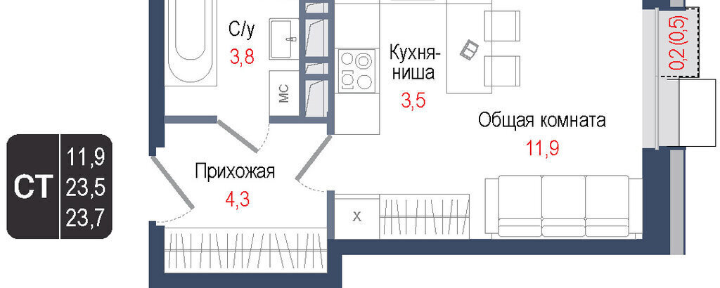 квартира г Королев мкр Первомайский жилой комплекс Киноквартал, к 1, Белокаменная фото 1