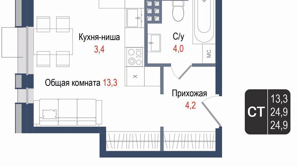 квартира г Королев мкр Первомайский жилой комплекс Киноквартал, к 1, Белокаменная фото 1