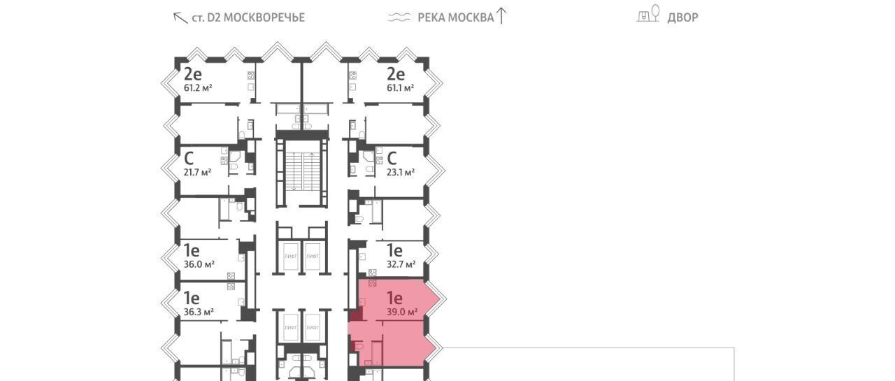 квартира г Москва метро Борисово ЖК Вэйв муниципальный округ Москворечье-Сабурово фото 2