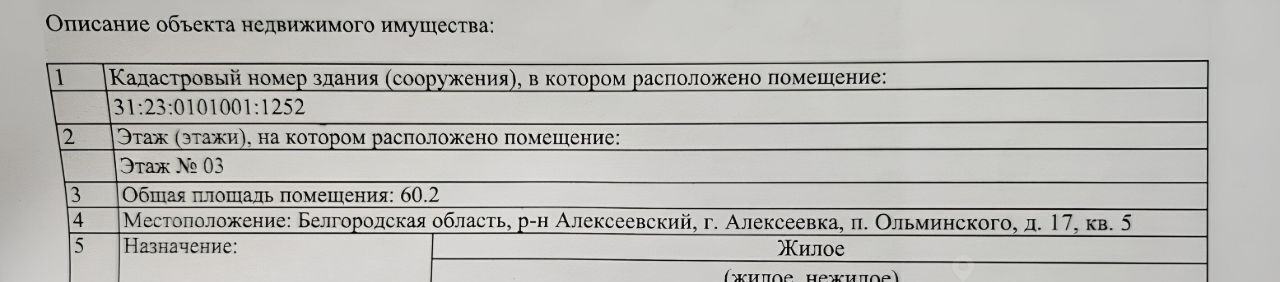 квартира р-н Алексеевский г Алексеевка п Ольминского 17 фото 24