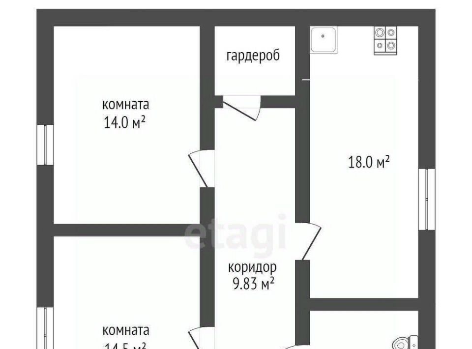 дом г Тюмень р-н Центральный снт Степное ул Яблоневая Центральный административный округ фото 1