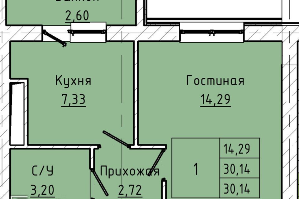 квартира г Нальчик ул Головко 210 Нальчик городской округ фото 1