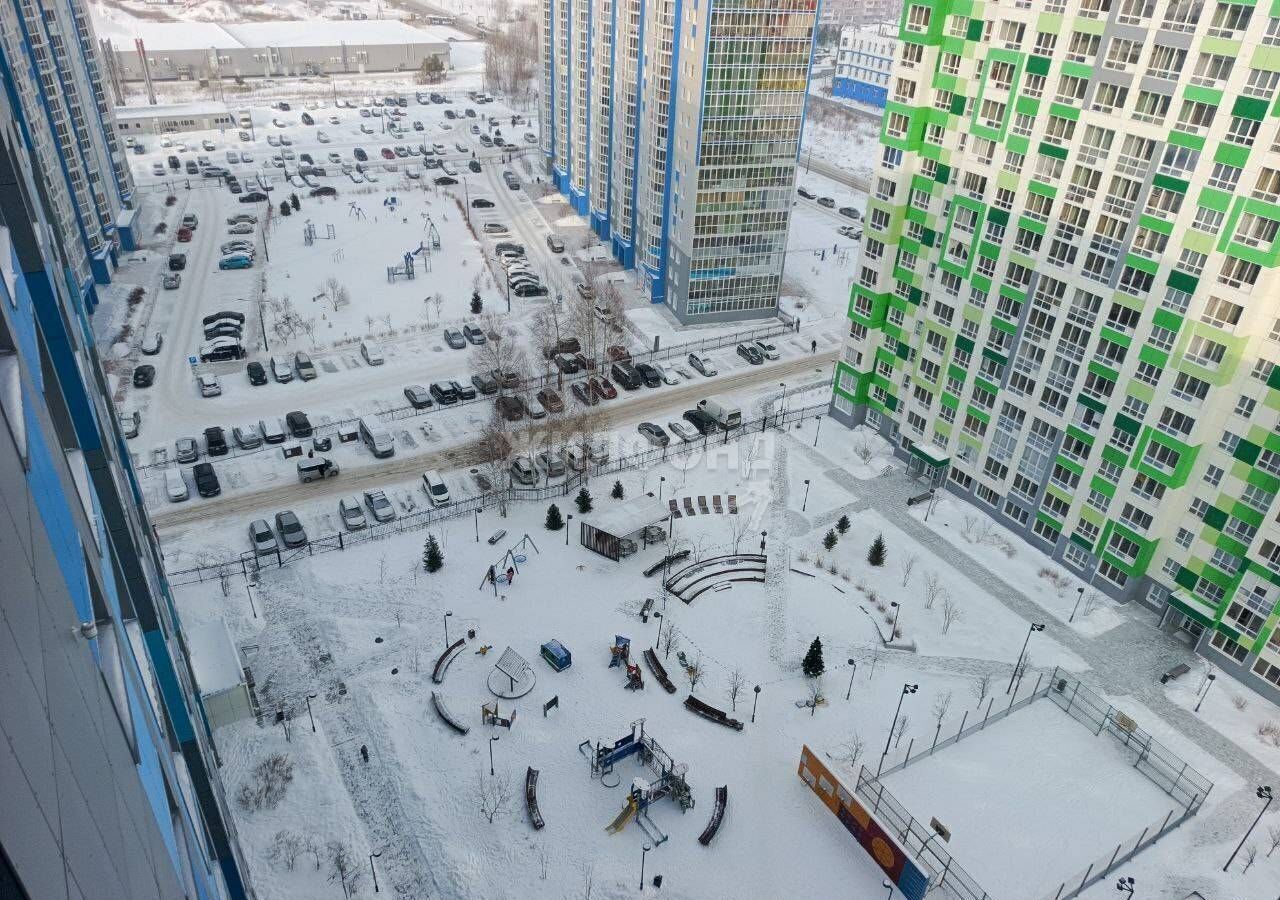 квартира г Новосибирск р-н Кировский ул Александра Чистякова 22/1 ЖК «Акварельный 3.0» фото 13