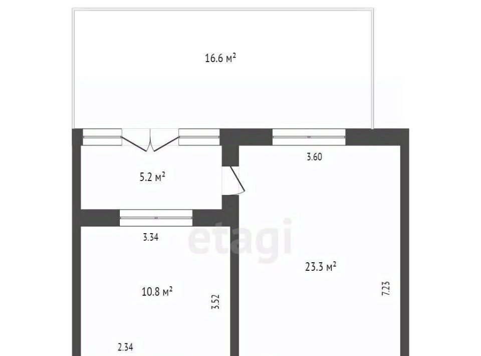 квартира г Тюмень р-н Восточный ул Федюнинского 30к/7 фото 2