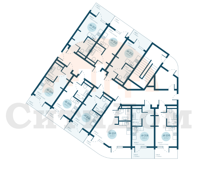 квартира г Саки ул Морская TEMPO м 2 фото 2