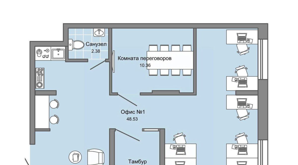 свободного назначения г Екатеринбург Чкаловская ул Косотурская 1в/1 фото 1