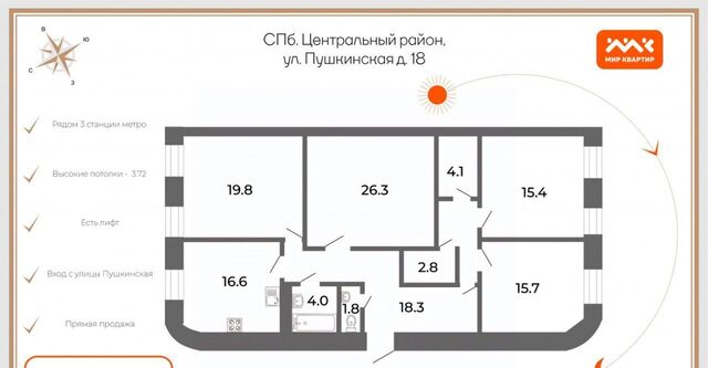 метро Маяковская дом 18 Владимирский округ фото