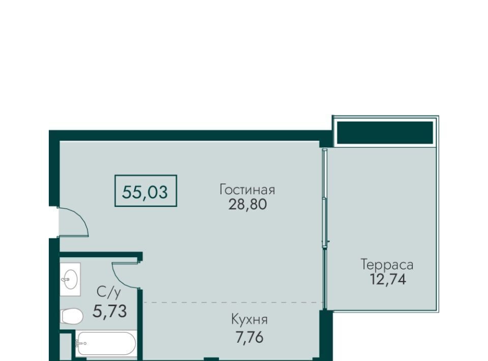 квартира г Ялта пгт Массандра ул Мухина 17а ЖК клубный дом «Массандра Парк» фото 1