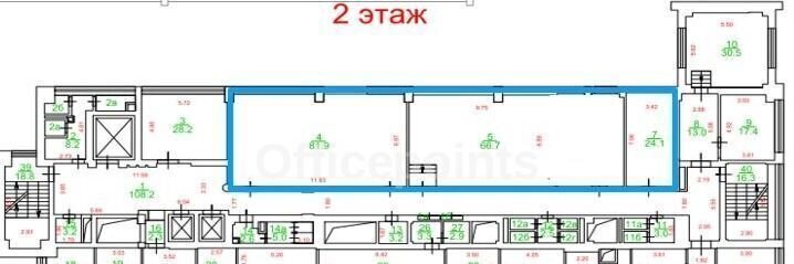 офис г Москва метро Павелецкая пл Павелецкая 2с/1 муниципальный округ Замоскворечье фото 7