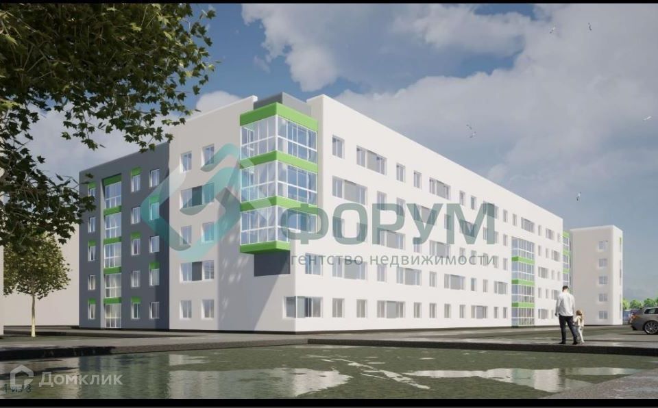 квартира г Бор городской округ Бор, Молодёжная улица фото 1