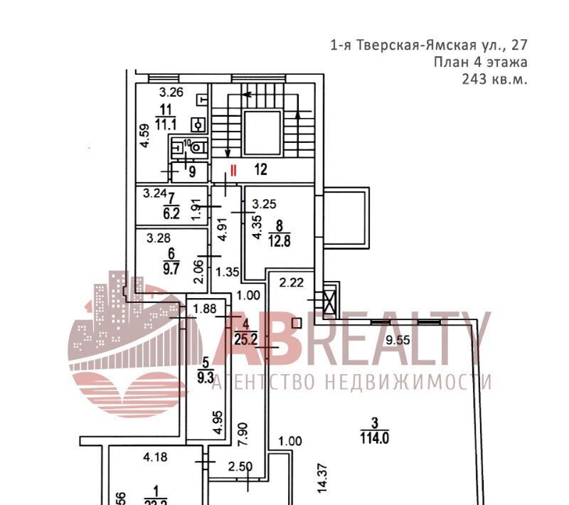 офис г Москва метро Белорусская ул 1-я Тверская-Ямская 27 муниципальный округ Тверской фото 50