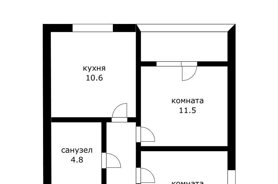 квартира г Краснодар р-н Прикубанский ул Западный Обход 39/2к 4 фото 1