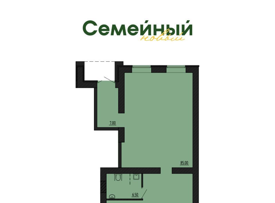 торговое помещение р-н Пензенский с Засечное ул Натальи Лавровой с 14/3, Засечный сельсовет фото 1