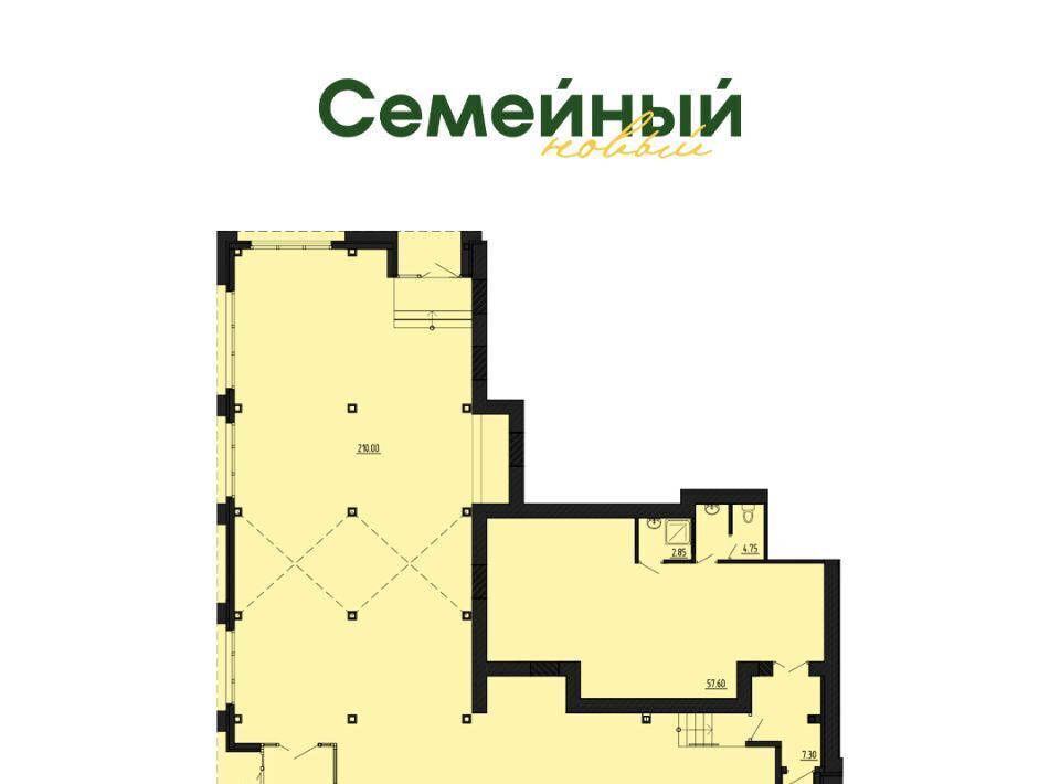 торговое помещение р-н Пензенский с Засечное ул Натальи Лавровой с 14/4, Засечный сельсовет фото 1