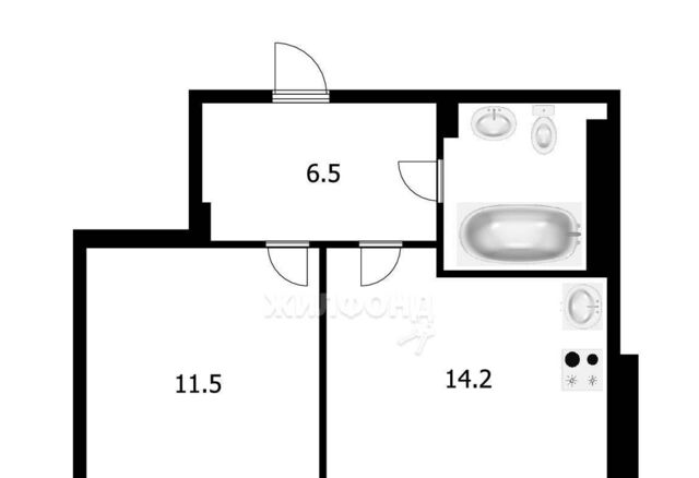 квартира Заельцовская дом 3 фото