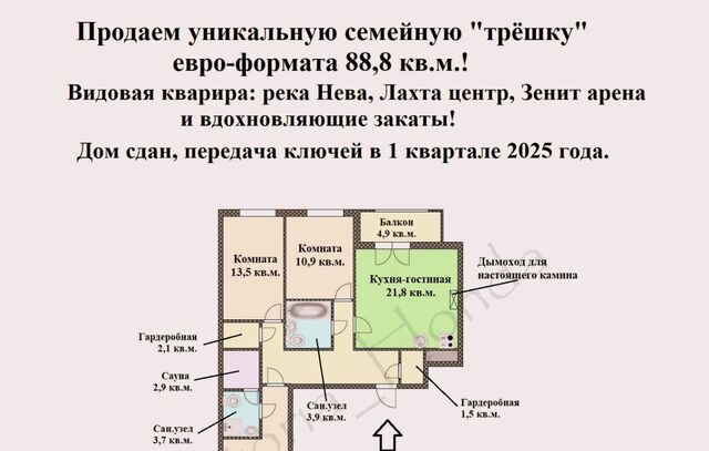 метро Приморская ул Уральская 25 округ Остров Декабристов фото