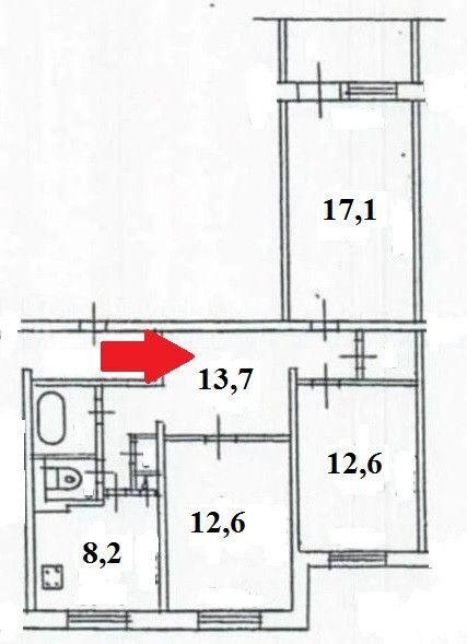 квартира р-н Тосненский г Тосно ул Станиславского 16 фото 2