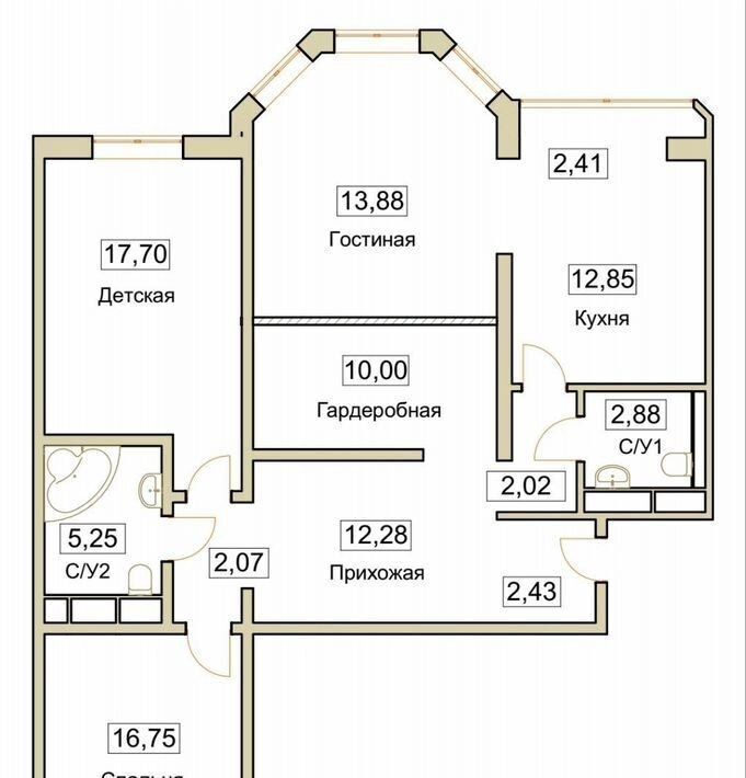 квартира г Москва метро Свиблово ш Ярославское 26к/6 муниципальный округ Ярославский фото 32