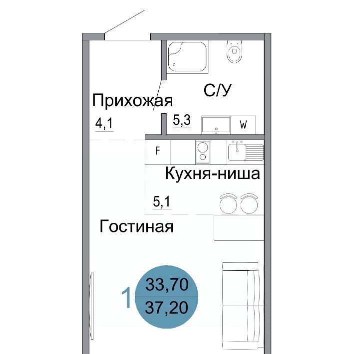 квартира г Керчь Белый город жилой комплекс фото 1