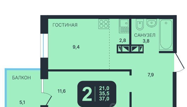 квартира г Новосибирск Золотая Нива ул Гаранина 45 фото 1