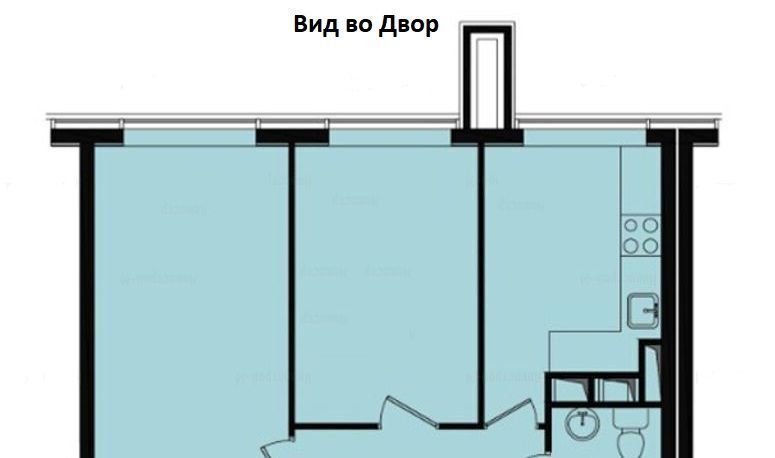 квартира г Москва аллея Берёзовая 19к/4 Ботанический сад фото 6