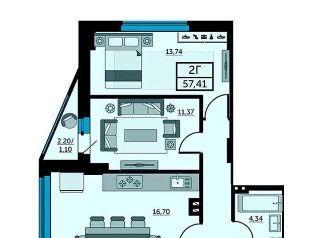 р-н Кировский дом 157в/83с 3 фото