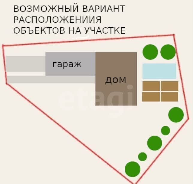 земля р-н Тюменский д Большие Акияры Червишево фото 2