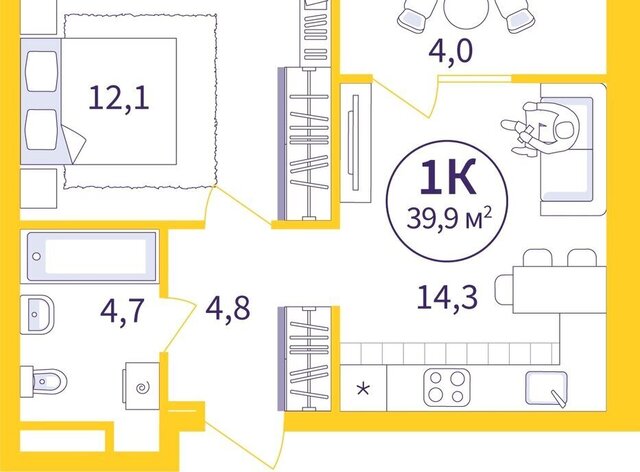 р-н Орджоникидзевский ЖК «Астон.Время» улица 22-го Партсъезда, 5 фото