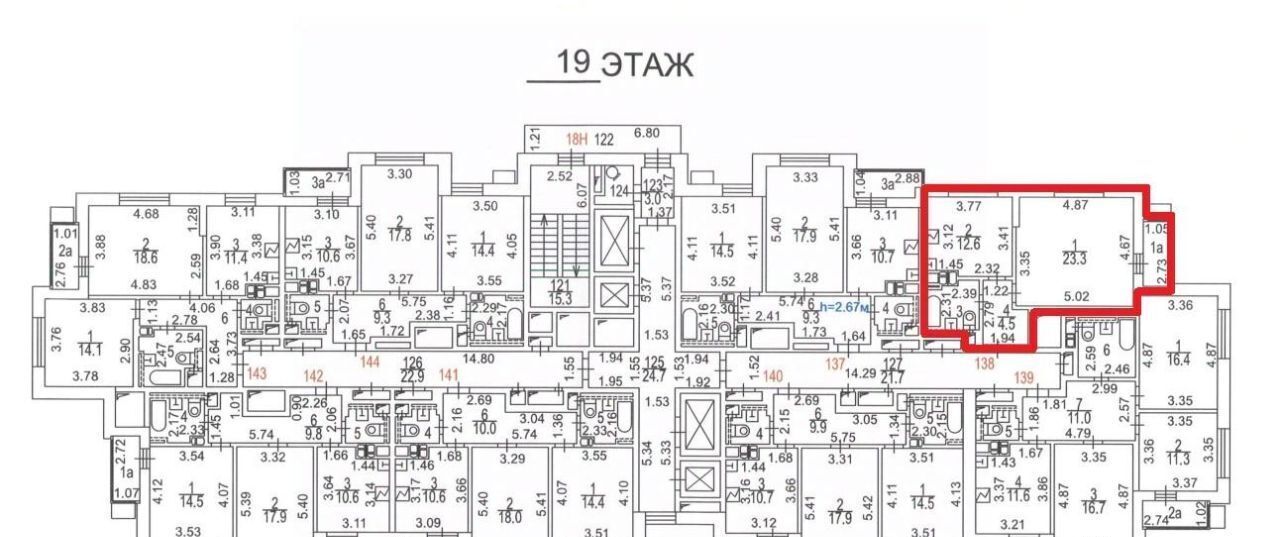 квартира г Москва метро Тульская ул Малая Тульская 55к/1 муниципальный округ Донской фото 4