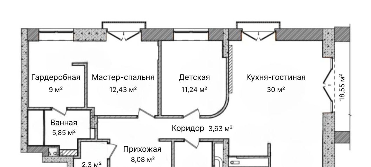 квартира г Москва метро Водный стадион ул Пулковская 2 ЖК «ЛЕНИНГРАDКА 58» муниципальный округ Головинский фото 25