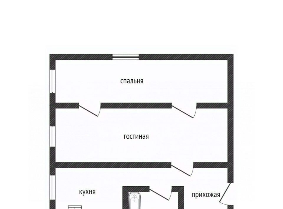 квартира г Тамбов р-н Советский ул Эскадронная 40 фото 2