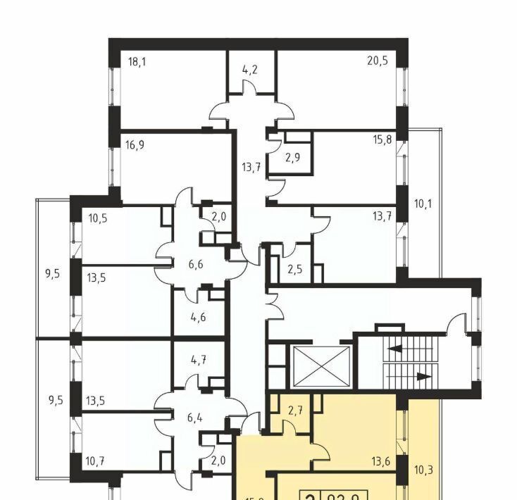 квартира г Чебоксары р-н Калининский ул Сергия Радонежского 11 фото 1