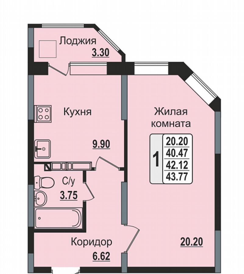 квартира городской округ Богородский г Ногинск ул 7-ая Черноголовская 17к/1 ЖК Лесная Сказка (Ногинск) фото 1