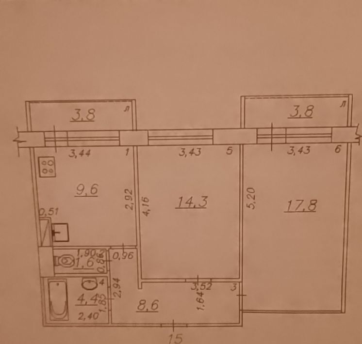 квартира г Самара р-н Куйбышевский Алабинская ул Егорова 22 фото 1