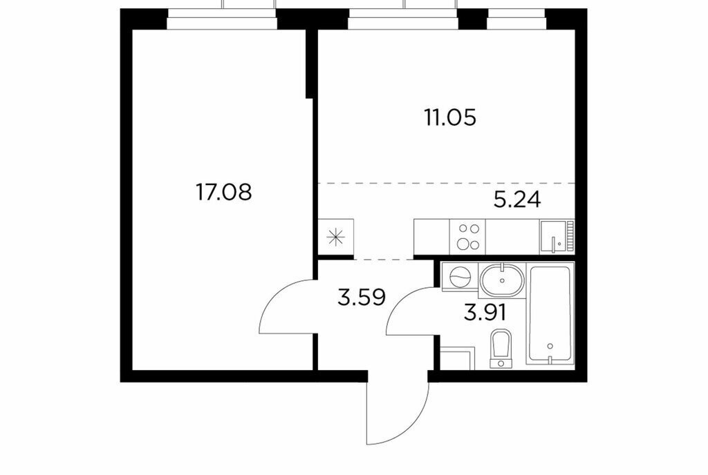 квартира г Пушкино микрорайон Новое, к 23, Свиблово фото 1