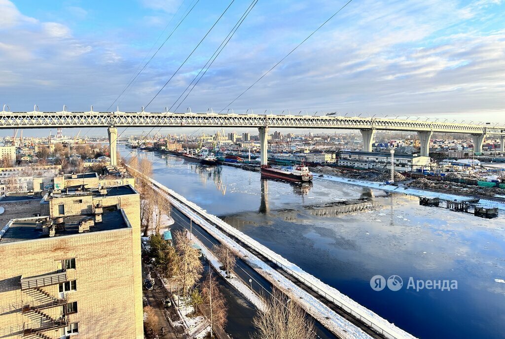 квартира г Санкт-Петербург метро Балтийская остров Канонерский 10 округ Морские ворота фото 17