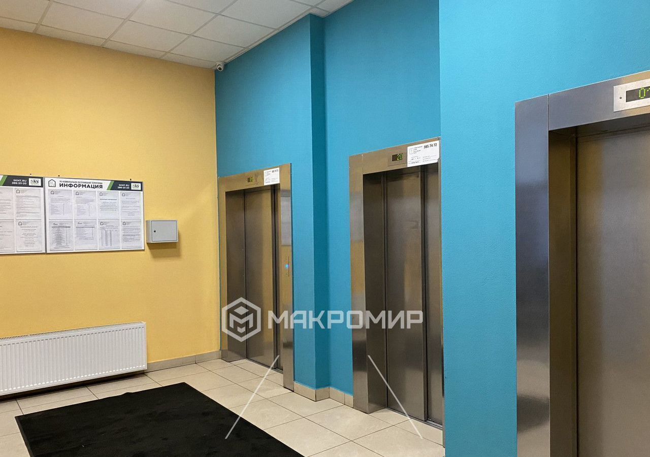 квартира г Санкт-Петербург метро Комендантский Проспект пр-кт Комендантский 66к/1 округ Коломяги фото 22