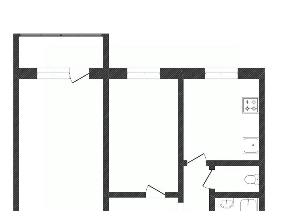 квартира г Тюмень р-н Калининский ул Ямская 73к/2 фото 2