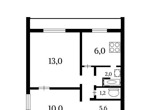 квартира г Москва метро Озерная ул Озёрная 29к/1 фото 2