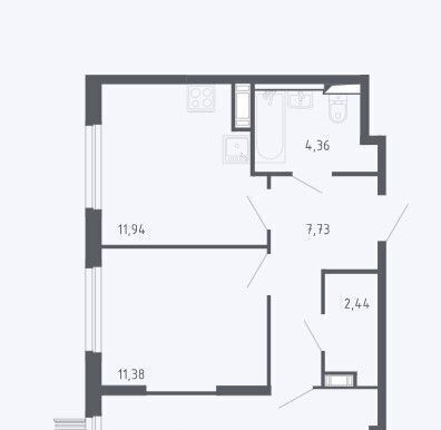 квартира г Москва ш Ленинградское 229ак/2 ЖК Молжаниново Новоподрезково фото 33