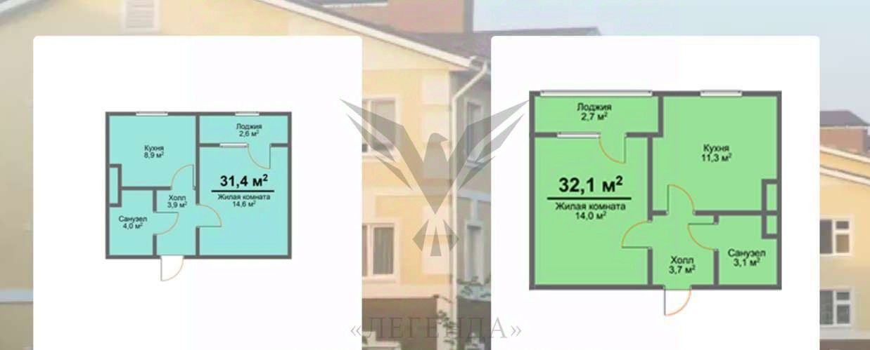 квартира р-н Пестречинский д Куюки ул 21-й Квартал 14 Дубравная, Богородское с пос фото 6