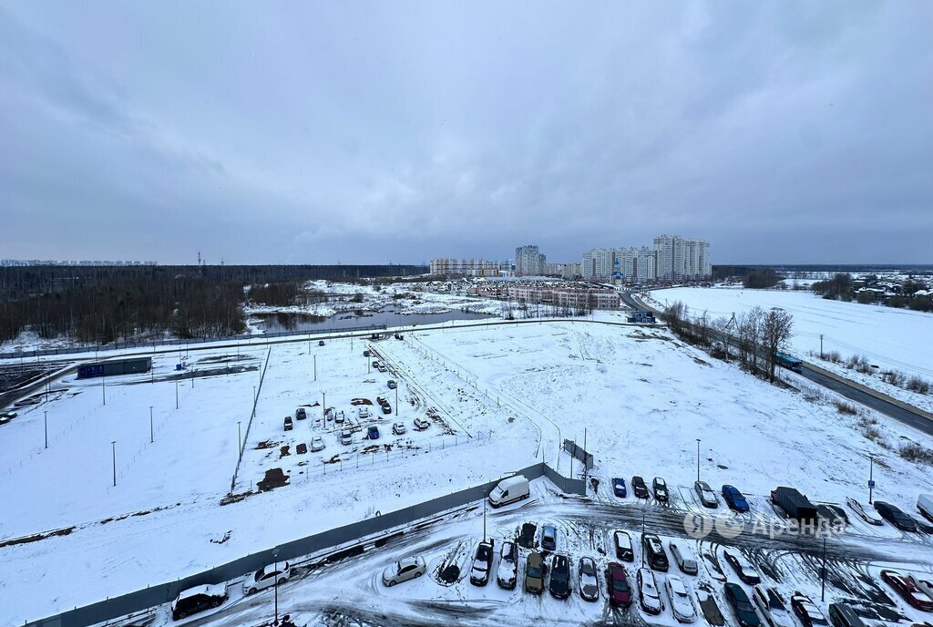 квартира г Санкт-Петербург п Парголово ЖК Parkolovo метро Проспект Просвещения ул Михайловская 14к/1 дорога фото 12