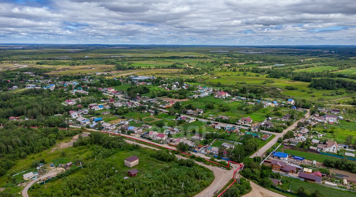 земля р-н Хабаровский с Федоровка ул Костиной Мичуринское с пос фото 12