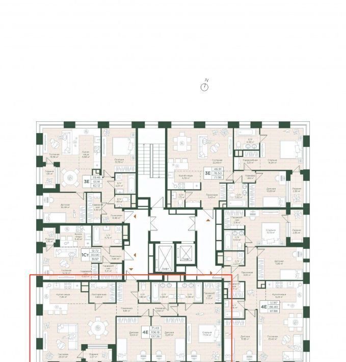 квартира г Казань Суконная слобода ул. Алексея Козина, 8 фото 4