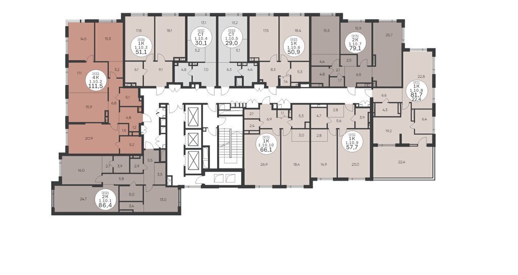 квартира г Москва метро Крылатское ул Крылатская 33к/1 ЖК Ecotower Крылатское муниципальный округ Крылатское фото 2