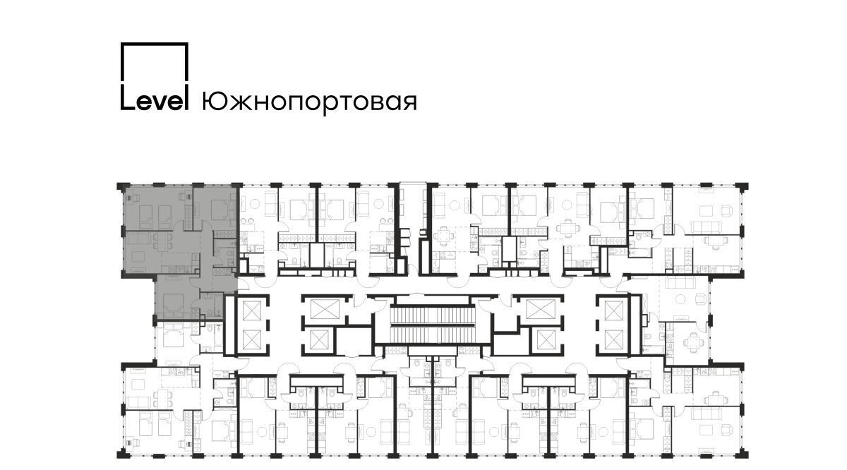 квартира г Москва метро Кожуховская ЖК Левел Южнопортовая 3 фото 2