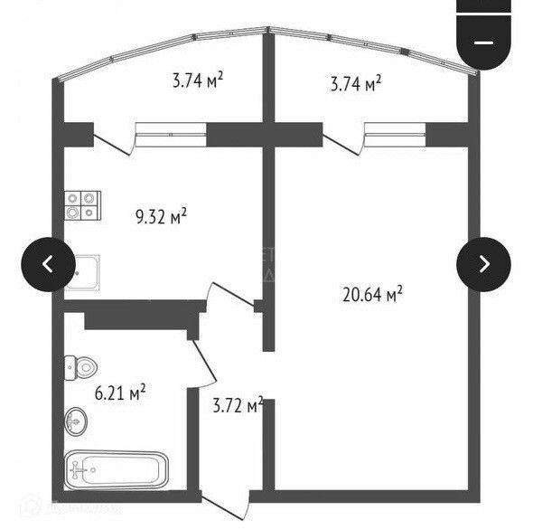 квартира г Тюмень ул Кремлевская 85 Тюмень городской округ фото 10