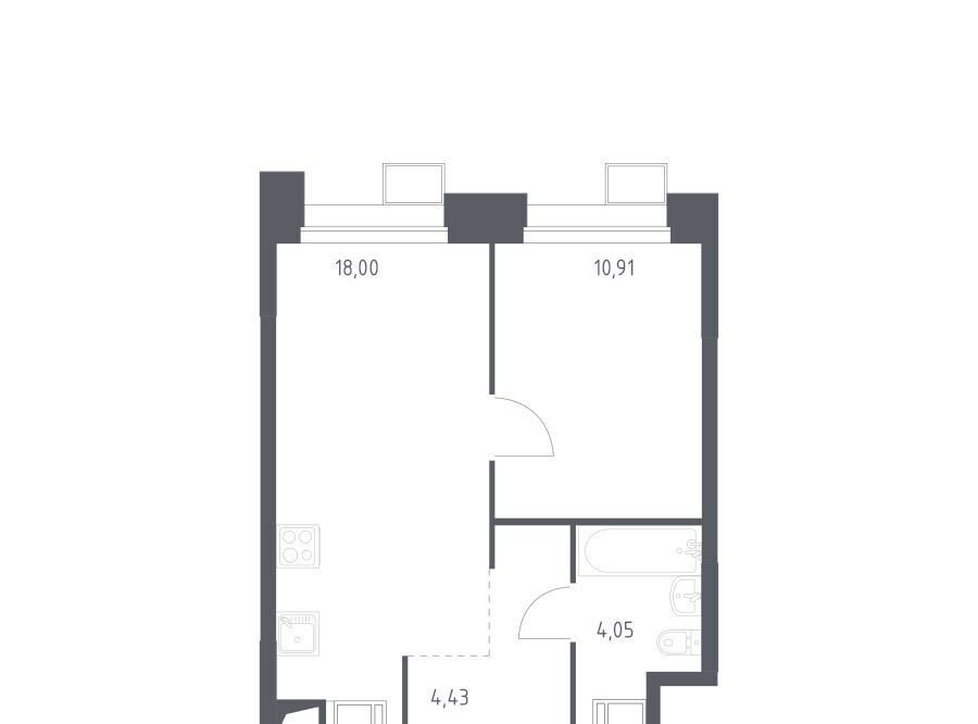 квартира г Москва метро Тропарёво метро Румянцево мк, к 2. 4 фото 1