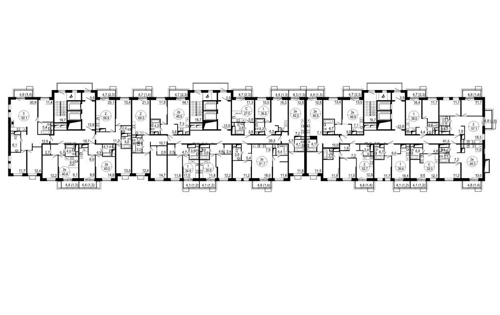 квартира г Одинцово ЖК «Союзный» Одинцово, к 3 фото 2